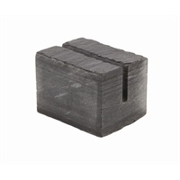 Click for a bigger picture.Genware Slate Cube Mini Sign Holder 3 x 2.5cm