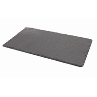 Click for a bigger picture.Genware Natural Slate Platter 32 X 18cm 1/3 GN