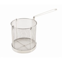 Click for a bigger picture.Genware S/St Spaghetti Basket 15cm Dia x 16cm