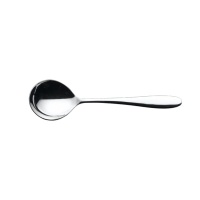 Click for a bigger picture.Genware Saffron Soup Spoon 18/0 (Dozen)