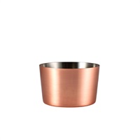 Click for a bigger picture.GenWare Copper Plated Mini Serving Cup 8 x 5cm