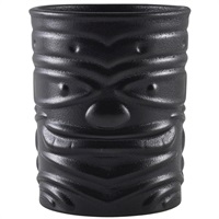 Click for a bigger picture.Genware Cast Iron Effect Tiki Mug 36cl/ 12.75oz