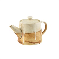 Click for a bigger picture.Roko Porcelain Sand Teapot 50cl/ 17.6oz