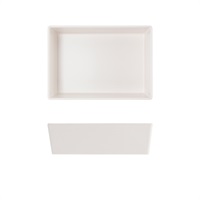 Click for a bigger picture.White Tokyo Melamine Salad Box 20.5 x 14.5 x 6cm