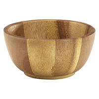 Click for a bigger picture.Acacia Wood Bowl 15Dia x 7cm