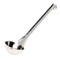 Click for a bigger picture.S/St 3" Wide Neck Ladle 8cm/100ml