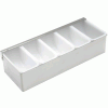 GenWare 5 Part Stainless Steel Condiment Holder