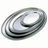 GenWare Stainless Steel Oval Flat