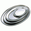 Click here for more details of the GenWare Stainless Steel Oval Flat 50cm/ 20"