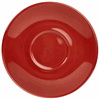 Click here for more details of the Genware Porcelain Red Saucer 12cm/ 4.75"