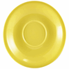 Genware Porcelain Yellow Saucer 13.5cm