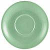 Click here for more details of the Genware Porcelain Green Saucer 16cm/ 6.25"