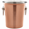 GenWare Copper Plated Wine Bucket With Ring Handles