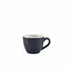 Click here for more details of the GenWare Porcelain Matt Blue Bowl Shaped Cup 9cl/ 3oz
