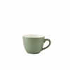 GenWare Porcelain Matt Sage Bowl Shaped Cup 9cl/ 3oz