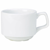 Genware Porcelain Stacking Cup 20cl/7oz