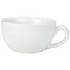 Genware Porcelain Bowl Shape Cup 20cl/7oz