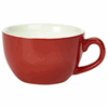 Click here for more details of the Genware Porcelain Red Bowl Shaped Cup 25cl/ 8.75oz
