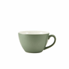 GenWare Porcelain Matt Sage Bowl Shaped Cup 34cl/ 12oz