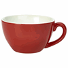 Click here for more details of the Genware Porcelain Red Bowl Shaped Cup 34cl/12oz