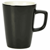 Genware Porcelain Black Latte Mug 34cl/ 12oz