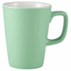 Click here for more details of the Genware Porcelain Green Latte Mug 34cl/ 12oz