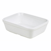 Click here for more details of the Genware Porcelain Rectangular Pie Dish 15.5x11.5cm/6 x 4.5"