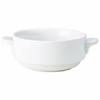 Click here for more details of the Genware Porcelain Lugged Soup Bowl 25cl/ 8.75oz
