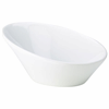 Click here for more details of the Genware Porcelain Oval Sloping Bowl 16cm/ 6.25"