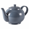 Genware Porcelain Grey Teapot 45cl/15.75oz