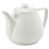 Genware Porcelain Contemporary Teapot 92cl/ 32oz