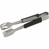 Genware Plastic Handle Buffet Tongs Black