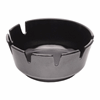 Melamine Deep Ashtray Black 100mm Dia