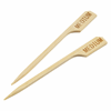 Bamboo Steak Markers 9cm/3.5" Medium (100pcs)