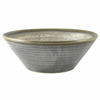 Terra Porcelain Matt Grey Conical Bowl 16cm