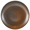 Terra Porcelain Rustic Copper Deep Coupe Plate 25cm