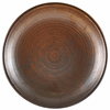 Terra Porcelain Rustic Copper Deep Coupe Plate 28cm