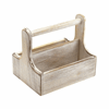 Click here for more details of the Medium White Wooden Table Caddy