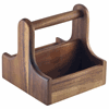 Click here for more details of the Small Dark Wood Table Caddy