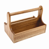 Genware Dark Wood Table Caddy