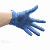 Click here for more details of the Blue Lightly Powdered Vinyl Gloves Lrg (100)