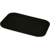 Gengrip 12" x 16" Rect. Non-Slip Tray Black