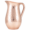 GenWare Hammered Copper Plated Water Jug 2L/67.6oz