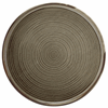 Terra Porcelain Grey Low Presentation Plate 25cm