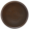 Terra Porcelain Rustic Copper Low Presentation Plate 25cm