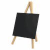 Mini Chalkboard Easel 24 X 11.5cm Wood Pk3