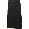 Click here for more details of the Black Waist Apron W/ Split Pocket 70cm Long