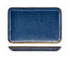 Terra Porcelain Aqua Blue Rectangular Platter 30 x 20cm