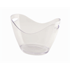 Clear Plastic Champagne Bucket Large