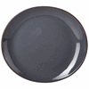 Click here for more details of the Rustic Stoneware Blue Oval Plate 25x22cm